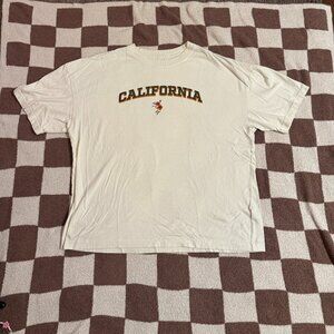 Oversized Men's Cream California Shirt